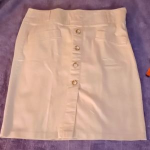 Dress Barn 14 Tan Skirt